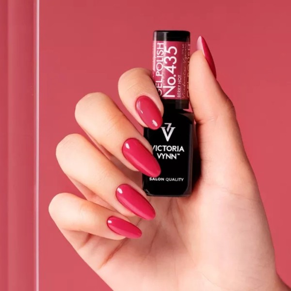 Gel Polish 435 Berry Hot ROSA