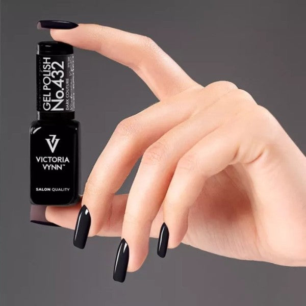 Gel Polish 432 Dark Couture NEGROS