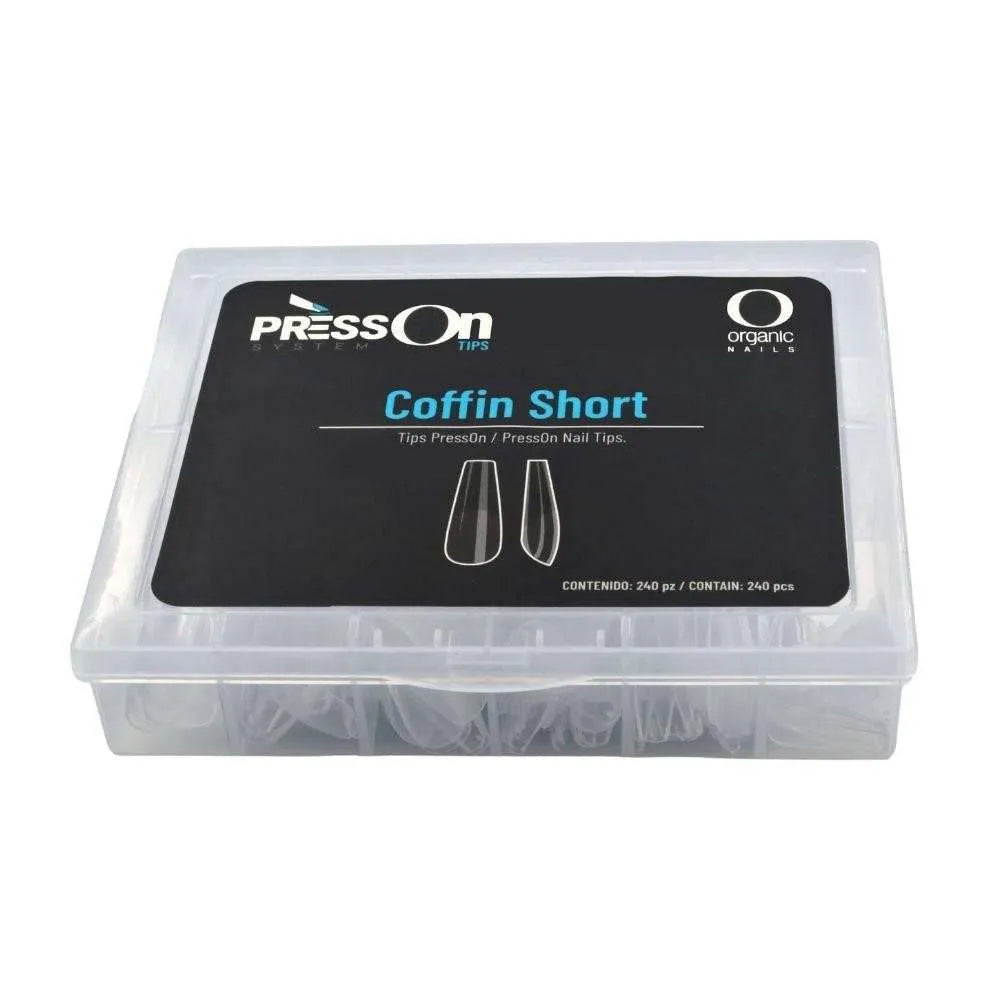 Tip Press ON Coffin Short Caja 240 surtido