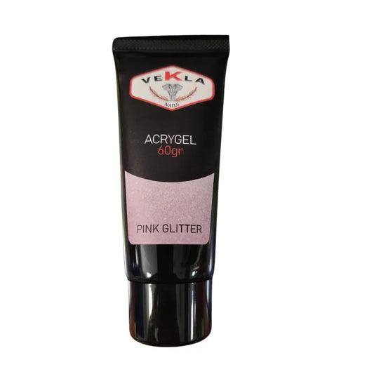 ACRYGEL PINK GLITTER 60ML