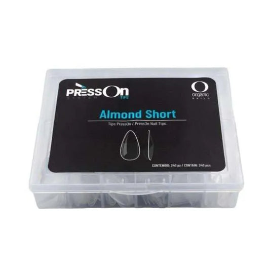 Tip Press ON Almond Short Caja 240 surtido