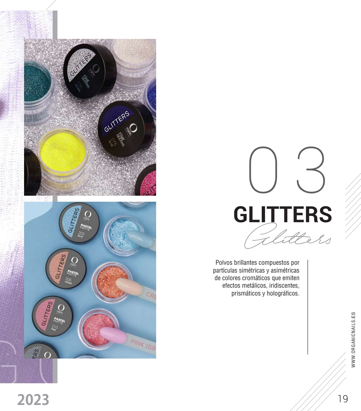 Glitter pastel 3gr