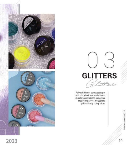 Glitter pastel 3gr